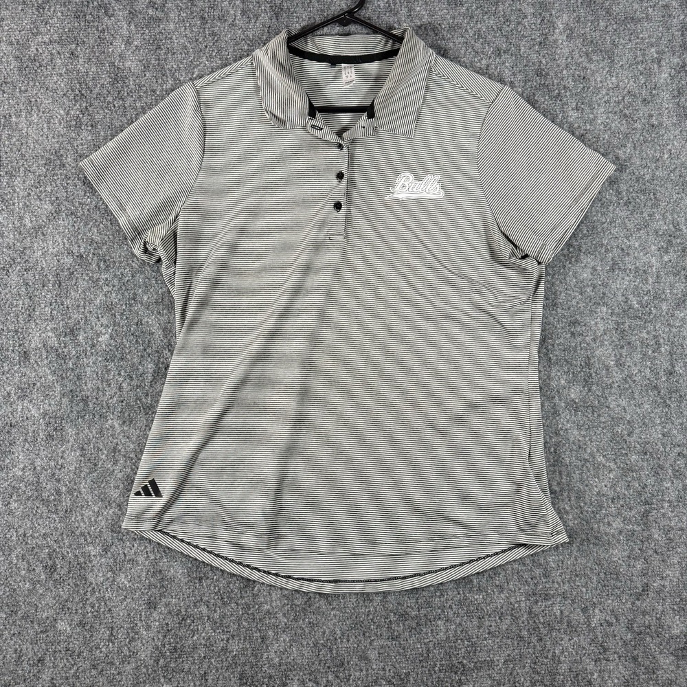 Adidas USF Polo Shirt Womens Large University Of South Florida Golf Activewear